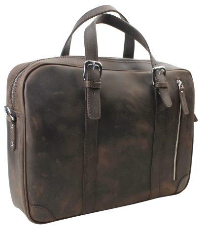 Leather Travel Tote