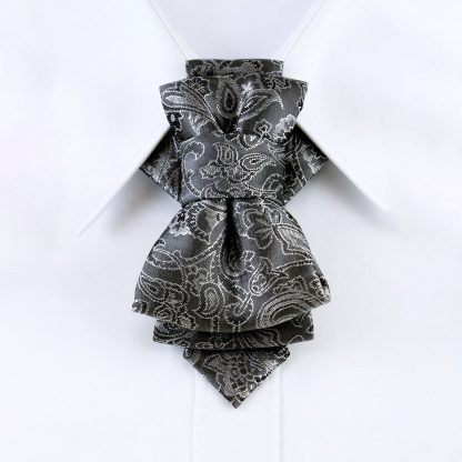 Gray bow tie fashion - Image 2