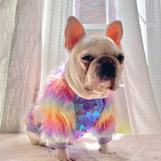 Sequined Pet Cat and Dog Sweater