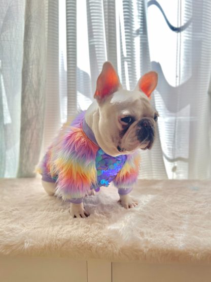 Sequined Pet Cat and Dog Sweater - Image 3