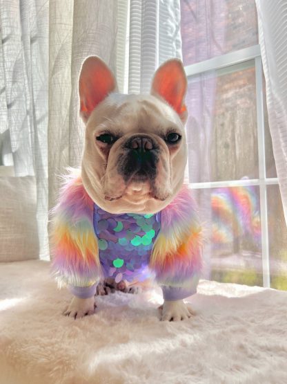 Sequined Pet Cat and Dog Sweater - Image 2
