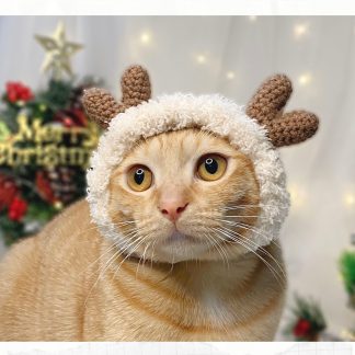 Reindeer Cat Hat