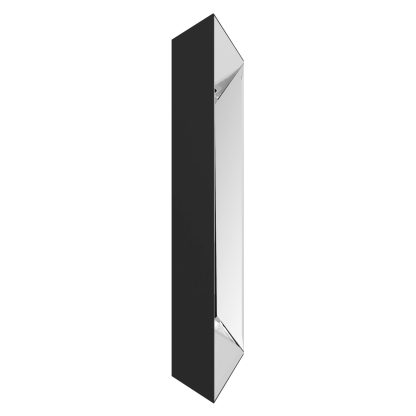 Inward facing rectangular wall mirror - Image 4