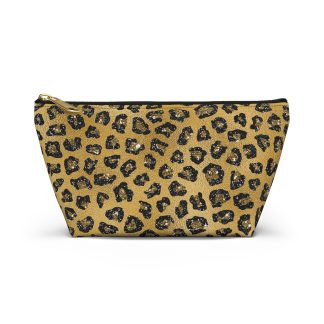Cheetah print cosmetic bag