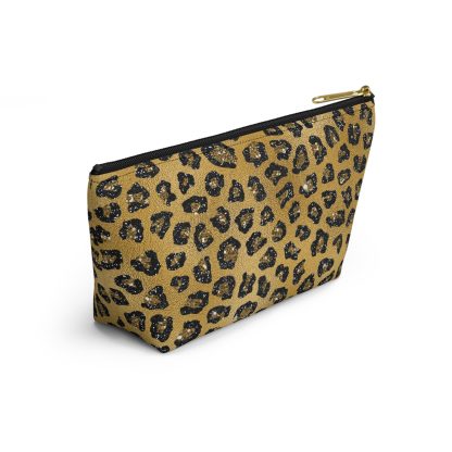 Cheetah print cosmetic bag - Image 2