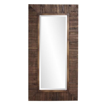 Country Style Rectangular Wall Mirror