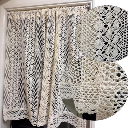 Cotton Crochet Curtains - Image 5