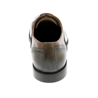 Men's Pointed Toe Lace-Up Oxford Shoes - Image 5