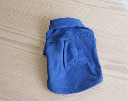 Pet Navy Denim Button-Down Shirt - Image 2