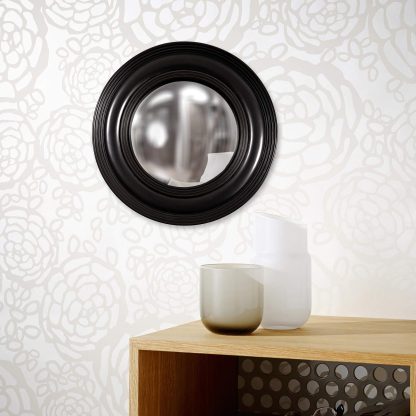 Round hanging small convex wall mirror - Image 2