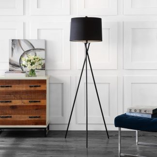 Simple modern triangle floor lamp