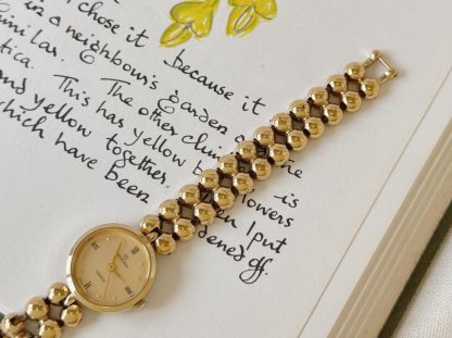 Gold Beaded Women's Watch - Image 3