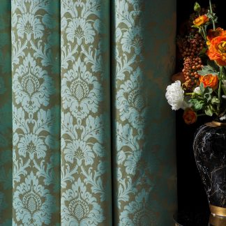 Haute couture jacquard curtains