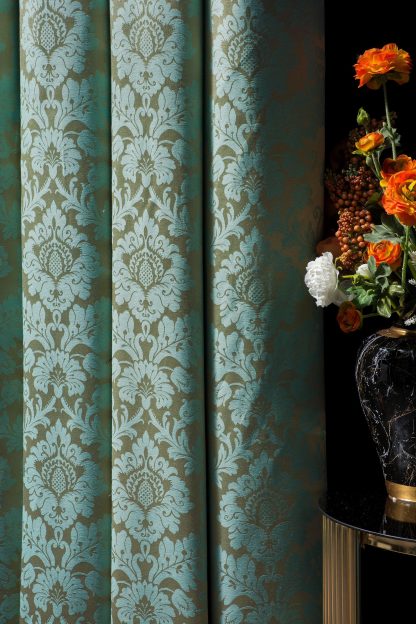 Haute couture jacquard curtains