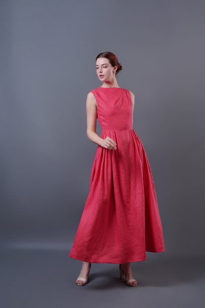 French retro sleeveless dress - Image 5