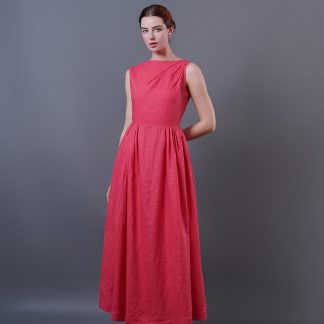 French retro sleeveless dress