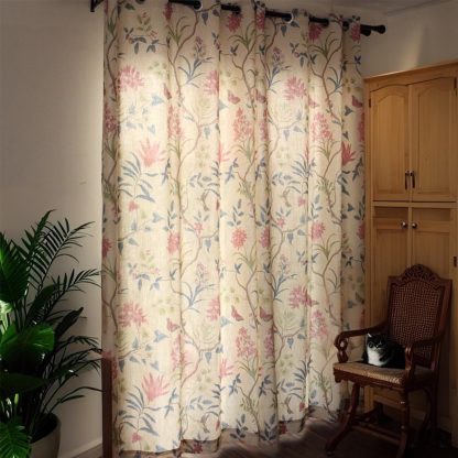 Floral Curtains