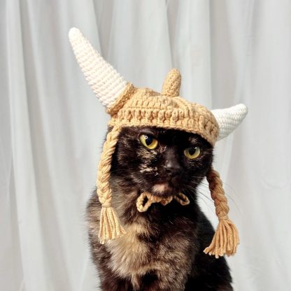 Viking hat for cat - Image 5