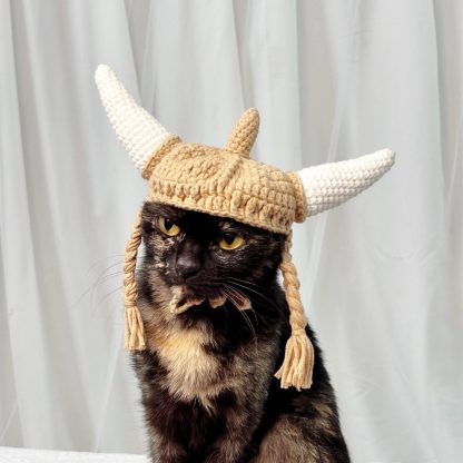 Viking hat for cat - Image 4
