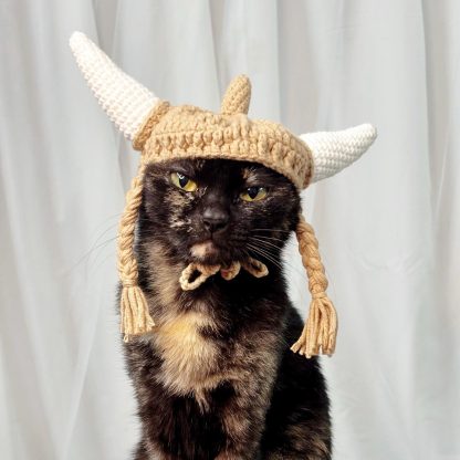 Viking hat for cat - Image 2