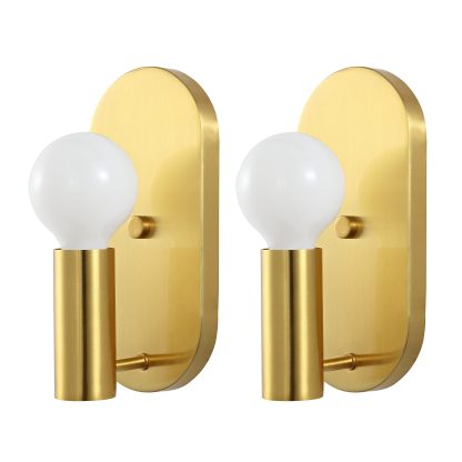 Minimalist Gold Wall Sconce - Image 2