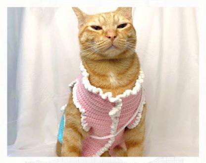 Cat Crossbody Sweater - Image 2