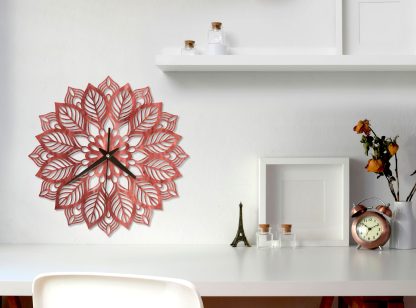 Modern Mandala Wall Clock