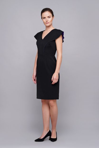 Black office dress - Image 3