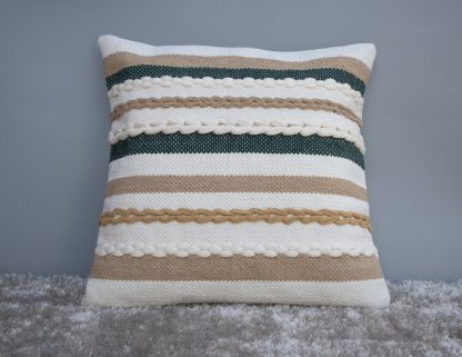 Boho Textured Stripe Cushion Cover - Image 2