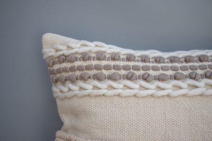 Boho Textured Stripe Cushion Cover - Image 4