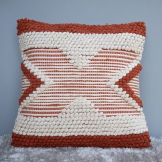 Boho Tufted Geometric Cushion Cover