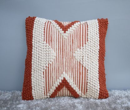 Boho Tufted Geometric Cushion Cover - Image 2