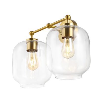 Retro industrial style double head wall lamp - Image 6