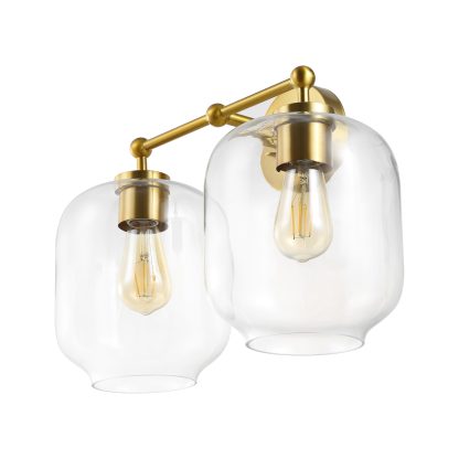 Retro industrial style double head wall lamp - Image 4