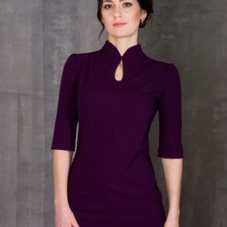 Chinese style elegant elastic cheongsam