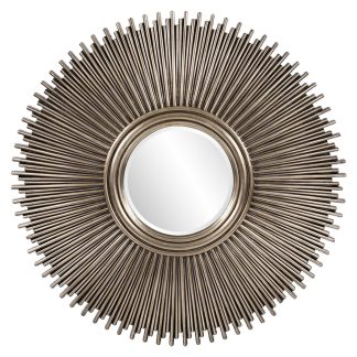 Multi-Stem Starburst Round Wall Mirror