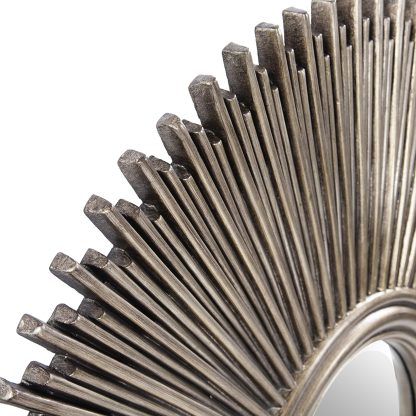 Multi-Stem Starburst Round Wall Mirror - Image 5