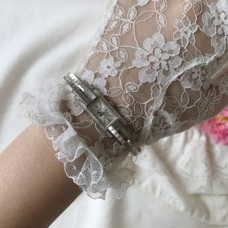 Vintage Silver Tone Women's Watch
