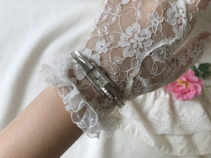 Vintage Silver Tone Women's Watch