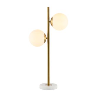 Dual Light Coast Vintage LED Table Lamp