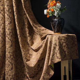 European style jacquard blackout curtains