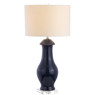 Ceramic crystal LED table lamp