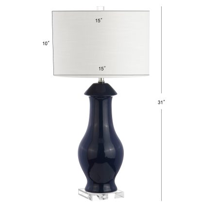 Ceramic crystal LED table lamp - Image 3