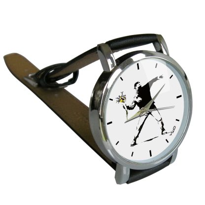 Flower Thrower Street Art Watch – Iconic Watch - Image 2