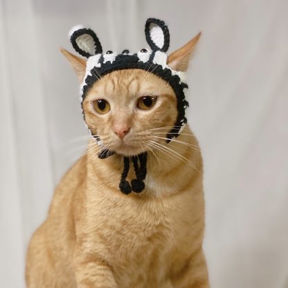 Cute Crochet Zebra Hat - Image 5