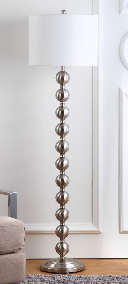 Modern simple beaded floor lamp - Image 3