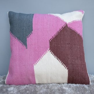 Geometric Patchwork Cushion Cover