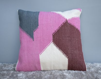 Geometric Patchwork Cushion Cover