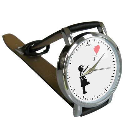 Girl with Balloon Street Art Watch - Image 2