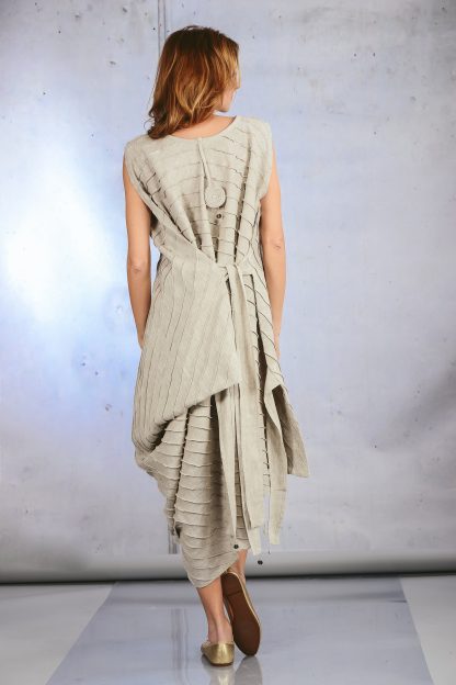 Irregular sleeveless dress - Image 2